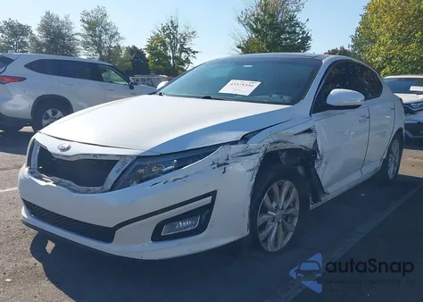 2015 Kia Optima Ex из США, поврежденный, VIN 5XXGN4A7XFG469929